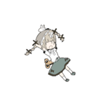 人形の女の子（個別スタンプ：14）