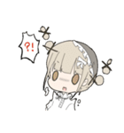 人形の女の子（個別スタンプ：17）