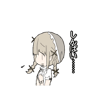 人形の女の子（個別スタンプ：22）
