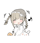 人形の女の子（個別スタンプ：23）