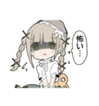 人形の女の子（個別スタンプ：24）