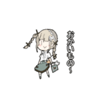 人形の女の子（個別スタンプ：25）