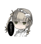 人形の女の子（個別スタンプ：30）
