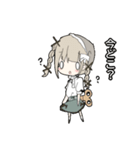 人形の女の子（個別スタンプ：31）