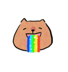 ぬるっとカピバラスタンプ（個別スタンプ：9）