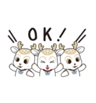 やさシカちゃん（個別スタンプ：14）