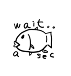 個人的によく使うやつの動物スタンプ(英語)（個別スタンプ：4）