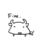 個人的によく使うやつの動物スタンプ(英語)（個別スタンプ：13）