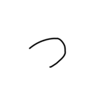 handwriting letter（個別スタンプ：18）