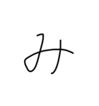 handwriting letter（個別スタンプ：32）