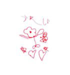りるのお絵かき（個別スタンプ：8）