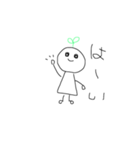 めぇの日常(手描きお絵かきスタイル)（個別スタンプ：1）