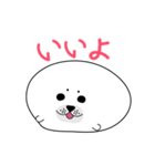 まんまるアザラシのもっちゃん（個別スタンプ：3）