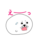 まんまるアザラシのもっちゃん（個別スタンプ：16）