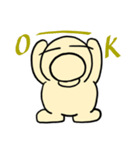 なんだかとってもくびもげら1（個別スタンプ：8）