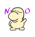 なんだかとってもくびもげら1（個別スタンプ：9）