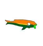 青魚と小魚スタンプ（個別スタンプ：6）