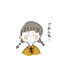 みつあみちゃん の 日常（個別スタンプ：2）
