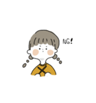 みつあみちゃん の 日常（個別スタンプ：6）