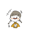 みつあみちゃん の 日常（個別スタンプ：15）