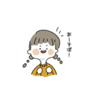 みつあみちゃん の 日常（個別スタンプ：18）