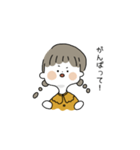 みつあみちゃん の 日常（個別スタンプ：25）
