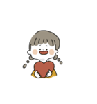 みつあみちゃん の 日常（個別スタンプ：28）