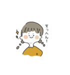 みつあみちゃん の 日常（個別スタンプ：30）