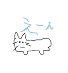幼児が描く猫スタンプ（個別スタンプ：11）