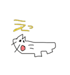 幼児が描く猫スタンプ（個別スタンプ：19）