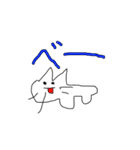 幼児が描く猫スタンプ（個別スタンプ：21）