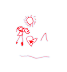 りるのお絵かき1（個別スタンプ：12）