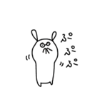 普段のめがねうさぎ（個別スタンプ：8）