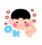 ゆるかわ男子スタンプ（個別スタンプ：1）