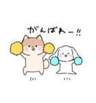 仲良しうさぎいぬ（個別スタンプ：4）