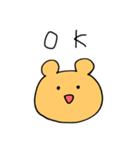 ハムチーズのつかえるスタンプ（個別スタンプ：5）