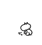 背中で語れるヤツ(ねこ)になれ（個別スタンプ：22）