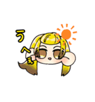 オリキャラちゃんみたいな。（個別スタンプ：3）