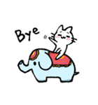 しゅきねこあわー ＆ ナマステ（個別スタンプ：9）