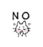 しゅきねこあわー ＆ ナマステ（個別スタンプ：14）