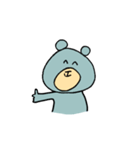 ゆるい青クマ（個別スタンプ：31）