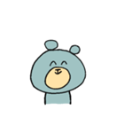 ゆるい青クマ（個別スタンプ：32）