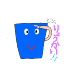 【可愛いコップくんスタンプ】（個別スタンプ：21）