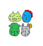 しっぽ探す犬と生クリーム 旅の途中（個別スタンプ：27）