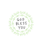 God bless you スタンプ（個別スタンプ：2）