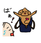 こた先生とおいたろうは春を楽しむ（個別スタンプ：11）