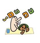 こた先生とおいたろうは春を楽しむ（個別スタンプ：39）