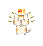 カナリア猫のゆるっと日常あいさつ（個別スタンプ：13）