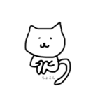 シンプル is the ねこちゃん（個別スタンプ：3）