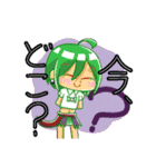 可愛い女の子たちのスタンプ（個別スタンプ：2）